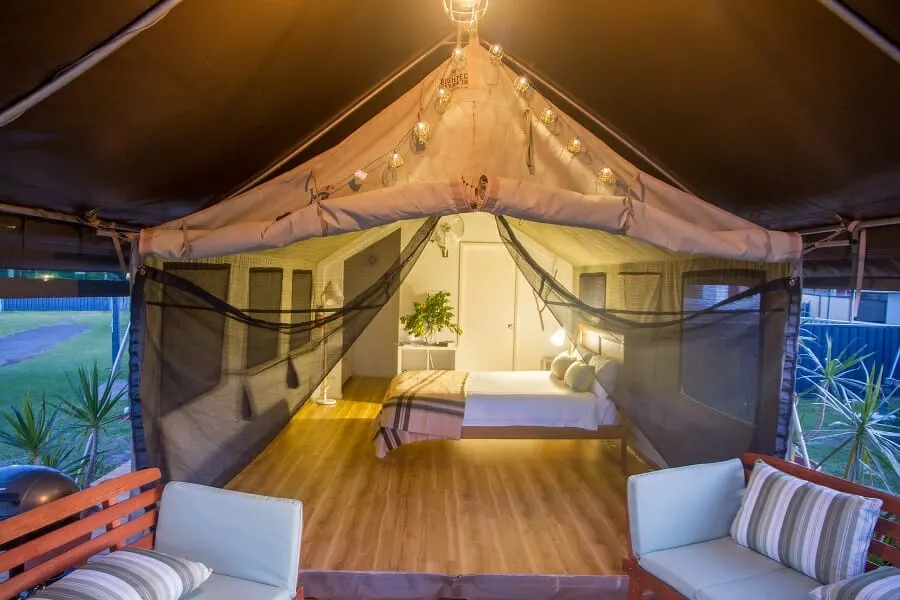 South Coast glamping