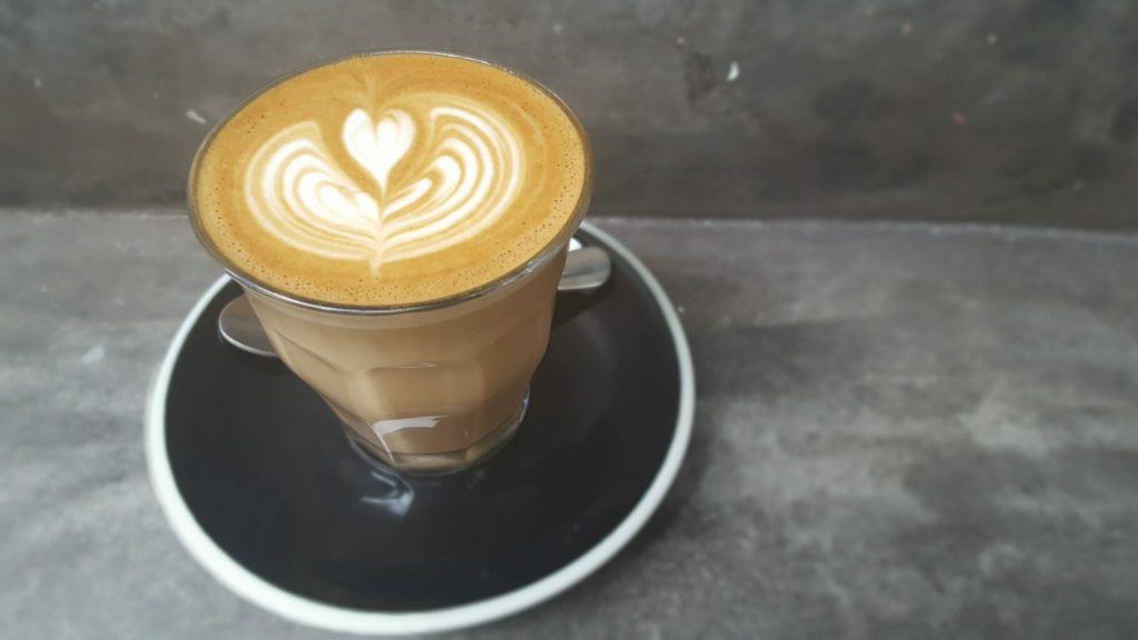 Latte from Peel Street Espresso