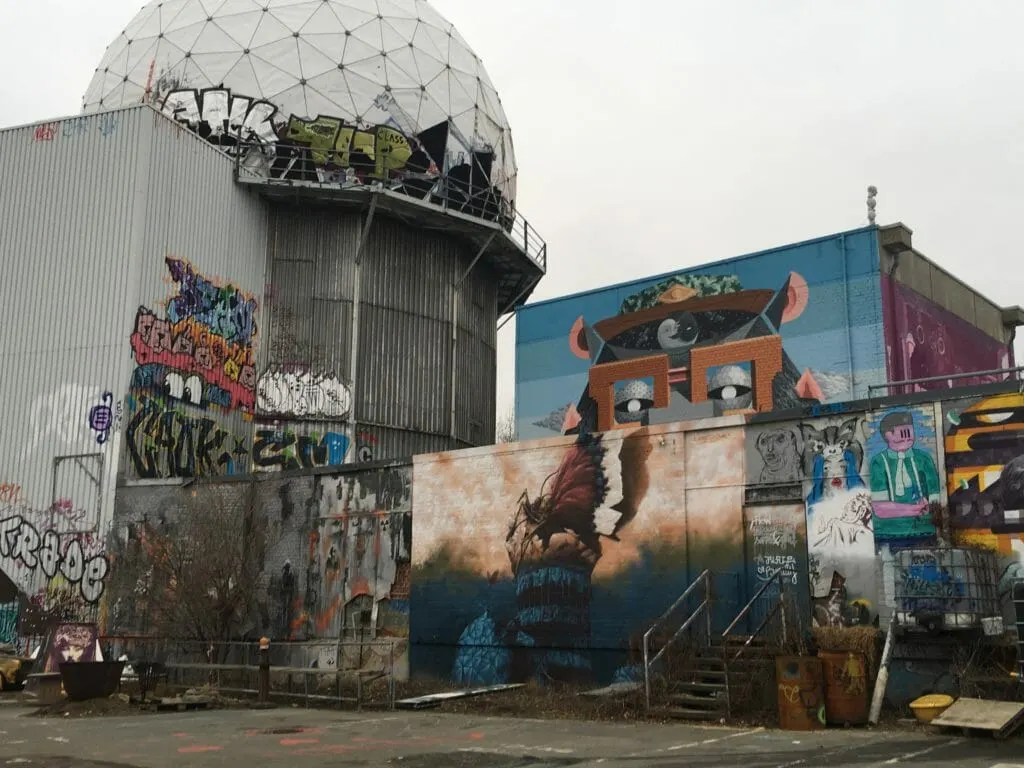 Abandoned NSA Spy Station in Grunewald, West Berlin.