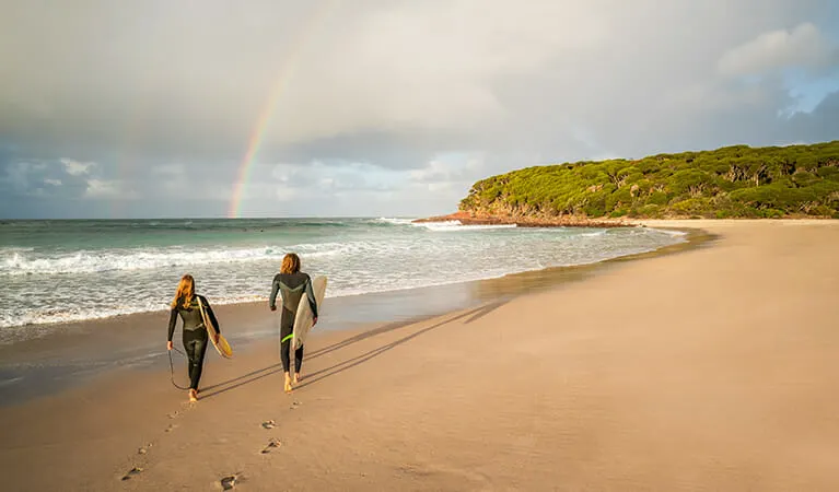 South Coast camping