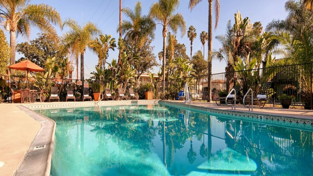 The pool at Best Western Plus Pavilions