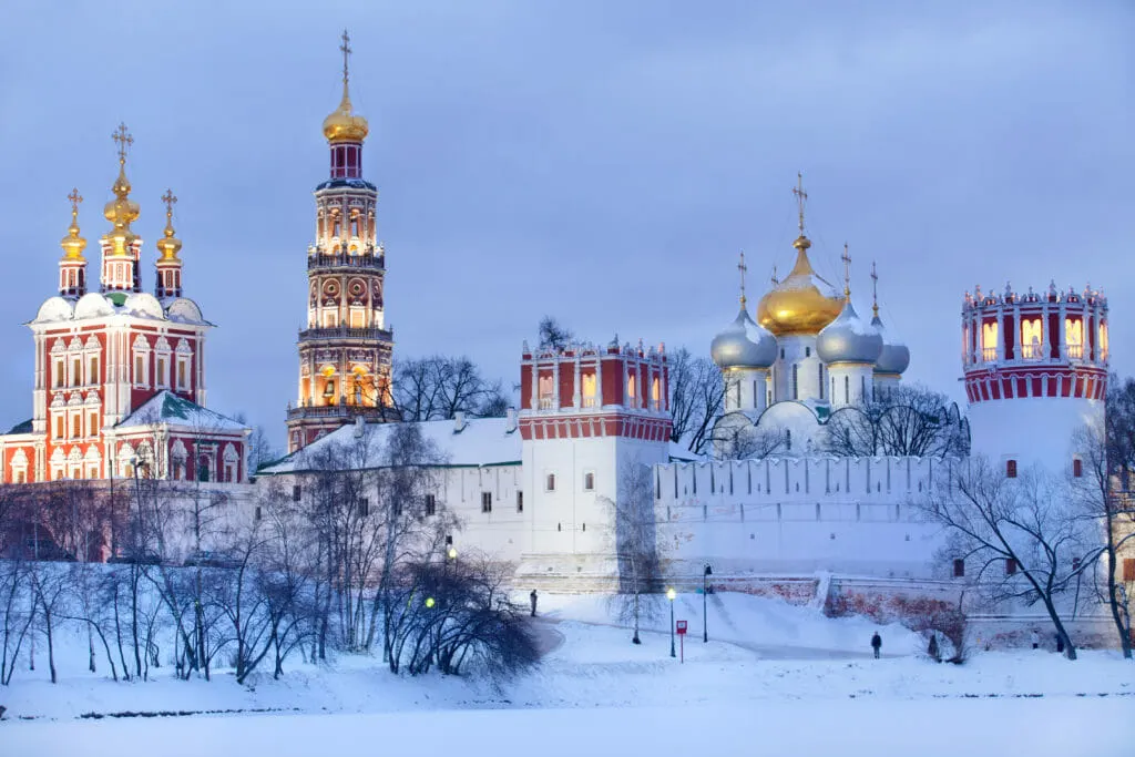 White Christmas destinations Moscow