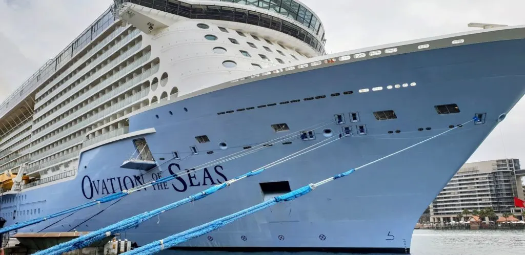 Ovation of the Seas in Sydney
