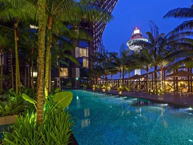 The Crown Plaza Singapore Changi Airport
