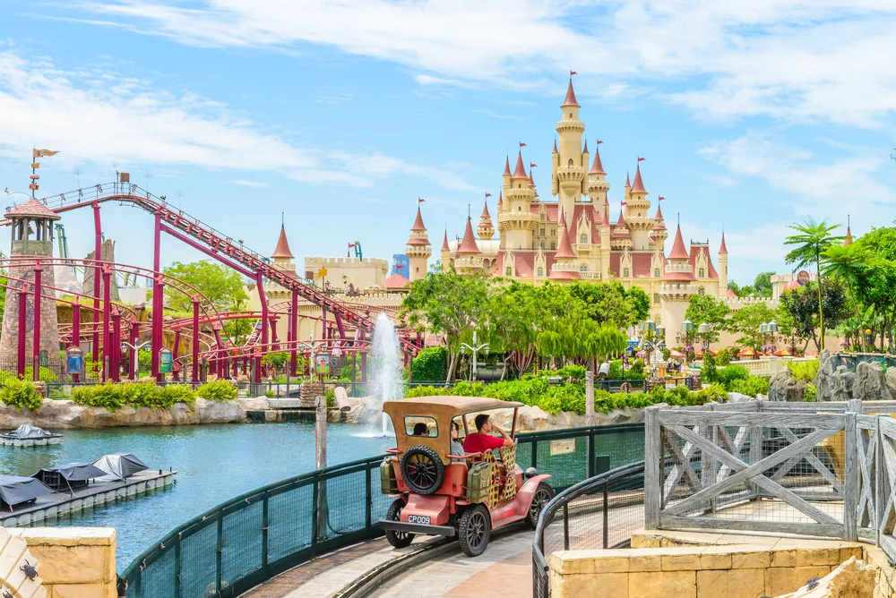 Sentosa Island Universal Studios Singapore stopover