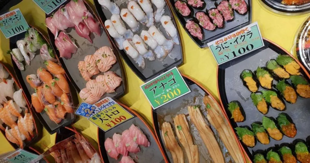 Sushi in Japan