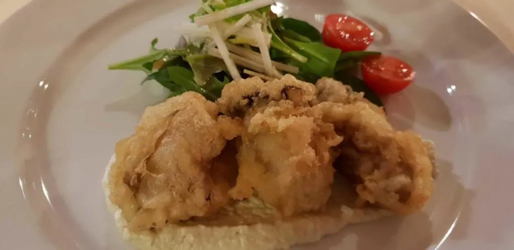 Tempura Oysters in Japan