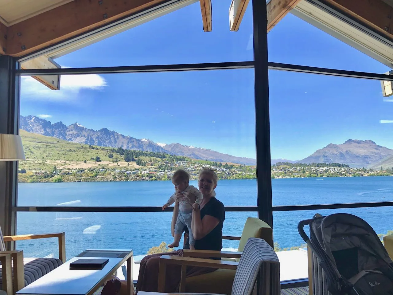 View from the lobby at The Rees Hotel. Credit: Adam Fernandes